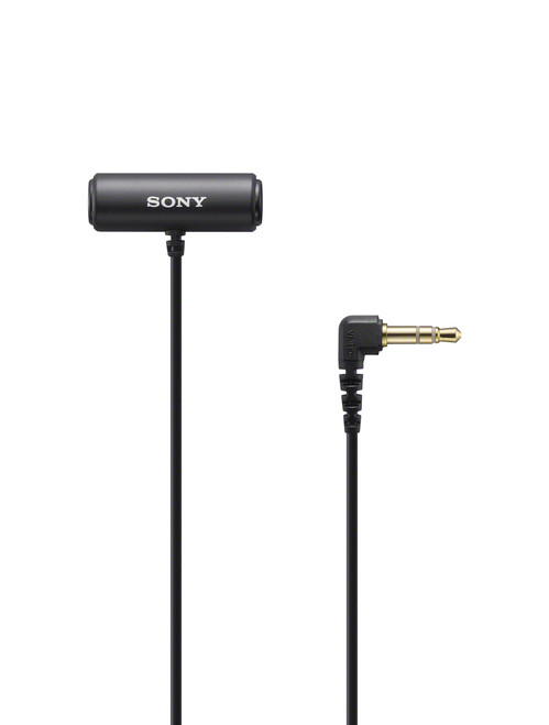 SONY COMPACT STEREO LAVALIER MICROPHONE