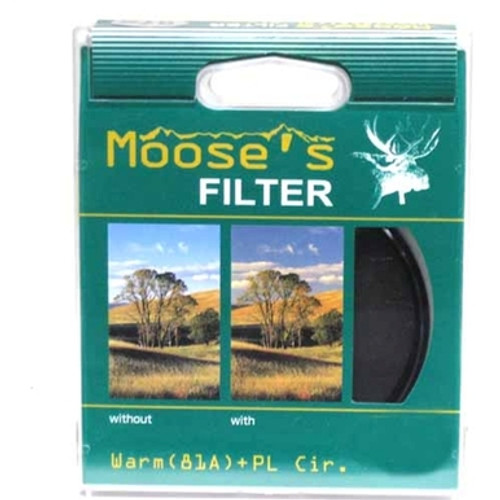 HOYA MOOSE'S WARM CIRCULAR POLARIZER FILTER (62MM)