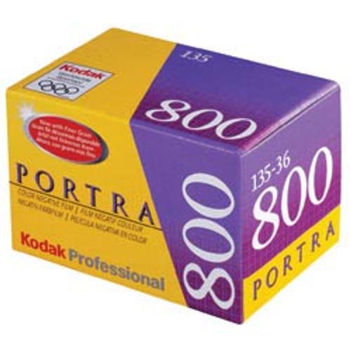 KODAK PORTRA 800 COLOR PRINT FILM (135-36 EXP ROLL)