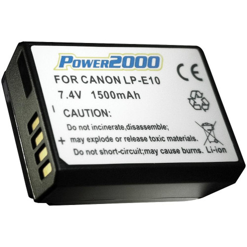 POWER2000 CANON LP-E10 BATTERY REPLACEMENT (ACD-340)
