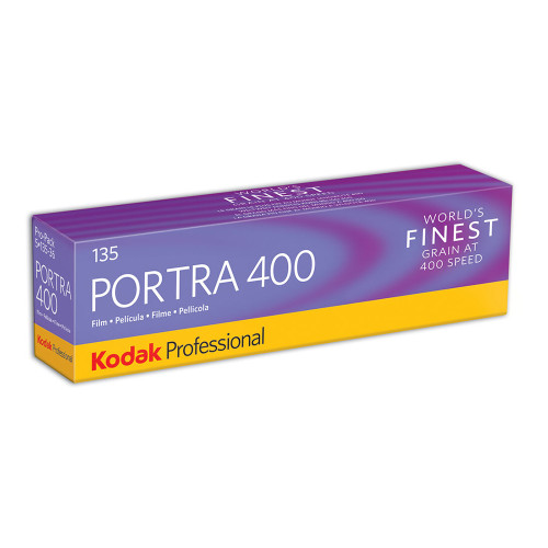 KODAK PORTRA 400 COLOR  PRINT FILM (135-36 EXP ROLL)(5-PACK)