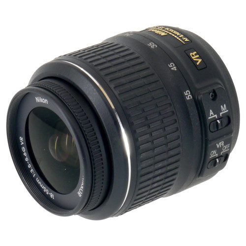 USED NIKON AF-S 18-55MM F3.5-5.6G VR (753800)