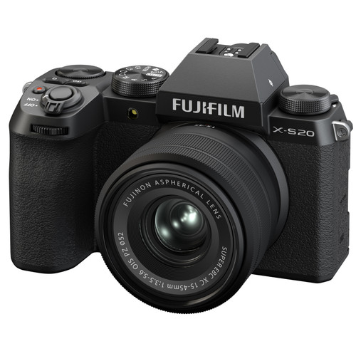 FUJIFILM X-S20 W/XC 15-45MM F3.5-5.6 OIS PZ BLACK