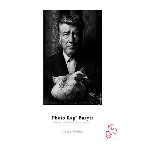 HAHNEMUHLE FINEART PHOTO PAPER - BARYTA GLOSSY 315 (8.5x11" - 25 SHEETS)
