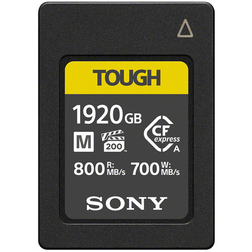 SONY CFEXPRESS TYPE-A MEMORY CARD (1920GB)