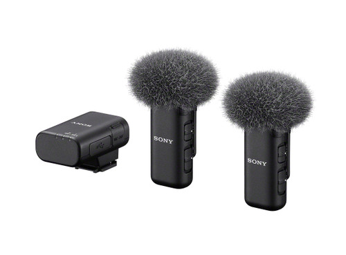 SONY ECM-W3 DUAL-CHANNEL WIRELESS MICROPHONE