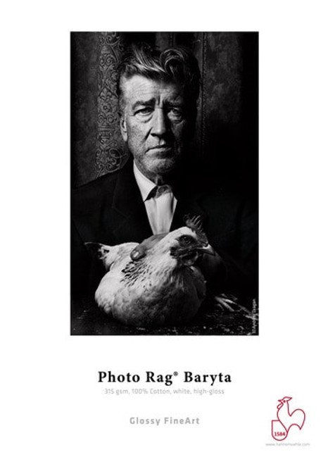 HAHNEMUHLE FINEART PHOTO PAPER - RAG BARYTA (11X17" )(25 SHEETS)