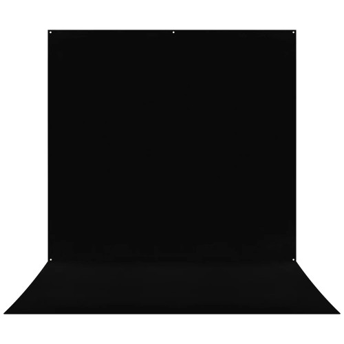 WESTCOTT X-DROP PRO WRINKLE-RESISTANT BACKDROP - 8'X13'(RICH BLACK)