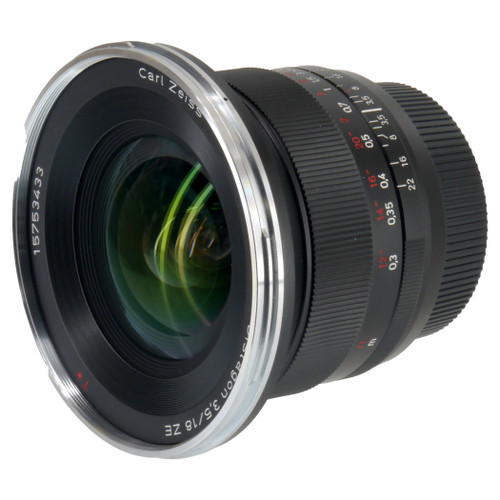 USED ZEISS ZE 18MM F3.5 DISTAGON T* (760612)