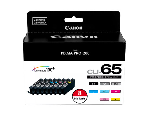 CANON CLI-65 INK TANK  (8-COLOR PACK)