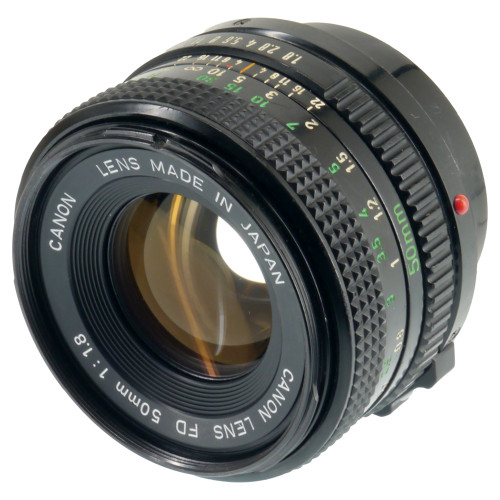 USED CANON FD 50MM F1.8 S.C.