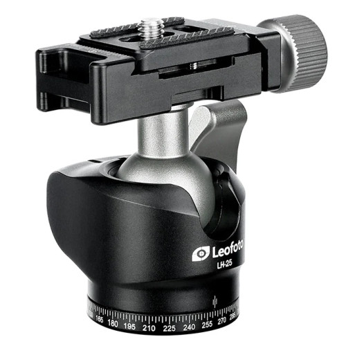 LEOFOTO LH-25 LOW PROFILE BALL HEAD (25MM)