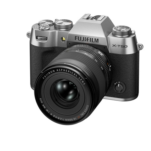 FUJIFILM X-T50 16-50MM KIT (SILVER)