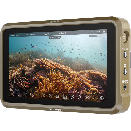 ATOMOS NINJA 5.2" 4K HDMI RECORDING MONITOR ATOMOS NINJA 5.2" 4K HDMI RECORDING MONITOR