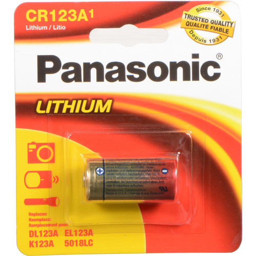 PANASONIC CR123A BATTERY