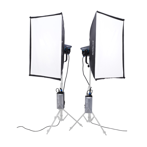 NANLITE FC-500B SPOTLIGHT 2-LIGHT KIT/ROLLING CASE