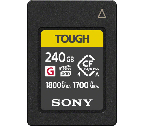 SONY CFEXPRESS TYPE-A MEMORY CARD (240GB) SONY CFEXPRESS TYPE-A MEMORY CARD (240GB)