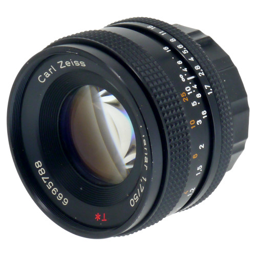 USED CONTAX AE 50MM F1.7 PLANAR T (777872)