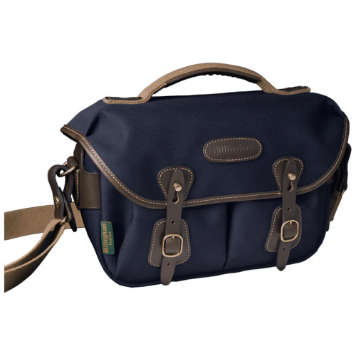 BILLINGHAM HADLEY SMALL PRO (NAVY CANVAS/CHOCOLATE LEATHER) BILLINGHAM HADLEY SMALL PRO (NAVY CANVAS/CHOCOLATE LEATHER)