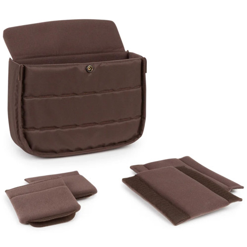BILLINGHAM HADLEY SMALL PRO (NAVY CANVAS/CHOCOLATE LEATHER)
