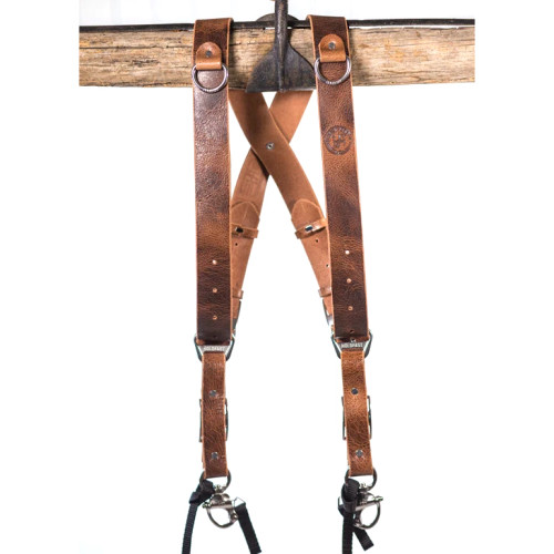 HOLD FAST MONEY MAKER LEATHER CAMERA STRAP - MEDIUM (WATER BUFFALO TAN)