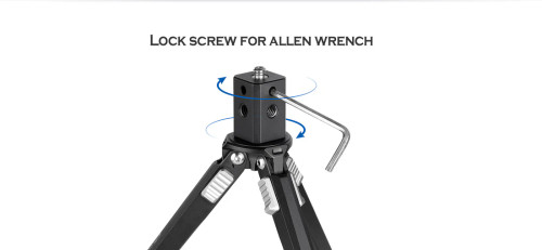 LEOFOTO TRIPOD MULTI ADAPTER 5-MALE 1/4" & 1X3/8"