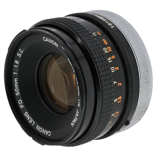USED CANON FD 50MM F1.8 S.C. (780821)