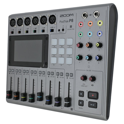 USED ZOOM PODTRAK P8 PODCAST RECORDER