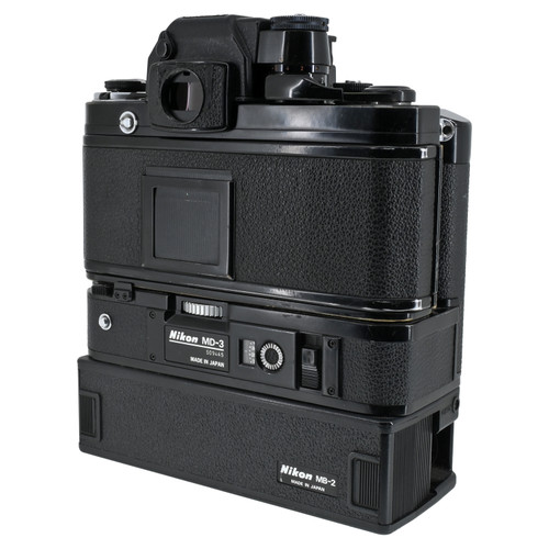 USED NIKON F2AS W/ MD-3/MB-2