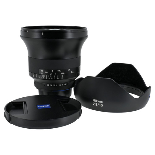 USED ZEISS MILVUS 15MM F2.8 DISTAGON T (NIKON F)