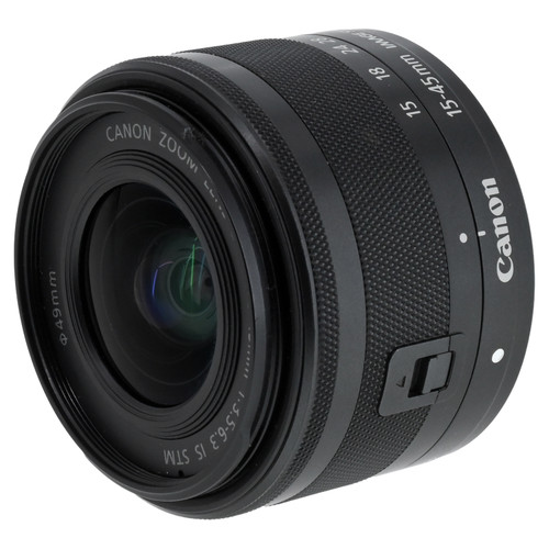 USED CANON EF-M 15-45MM F3.5-6.3 IS STM