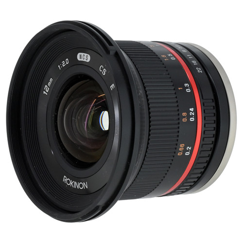 USED ROKINON 12MM F2 (SONY E)