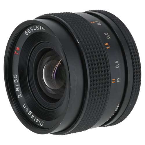 USED CONTAX AE 35MM F2.8 DISTAGON T