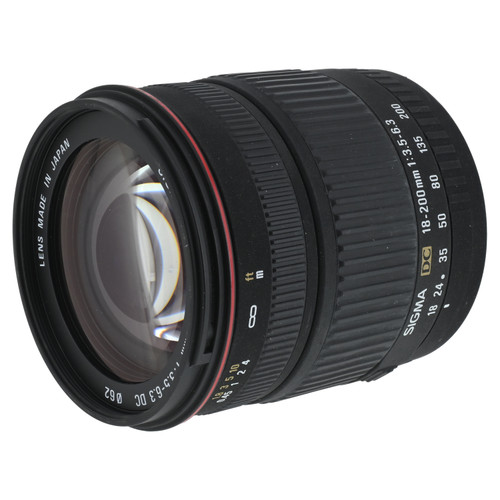 USED SIGMA 18-200MM F3.5-6.3 DC (CANON)