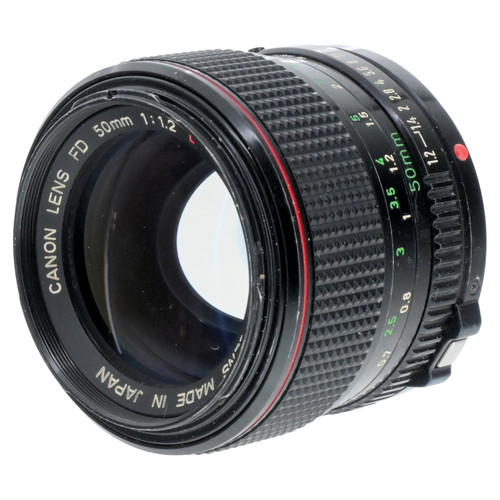 USED CANON FD 50MM F1.2L