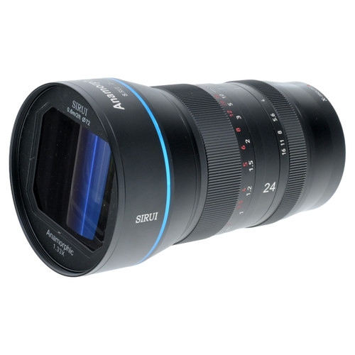 USED SIRUI 24MM F2.8 ANAMORPHIC LENS (FUJIFILM X)