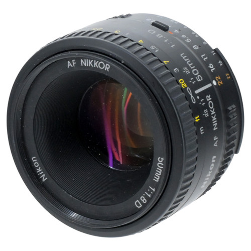 USED NIKON AF-D 50MM F1.8D (FX)