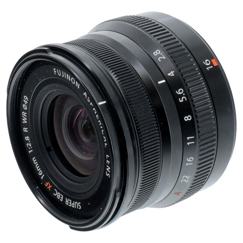 USED FUJIFILM XF 16MM F2.8 R WR (BLACK)