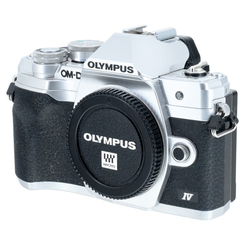USED OLYMPUS OM-D E-M10 MARK IV  BODY (SILVER)