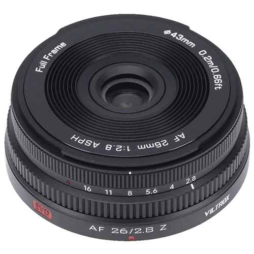 VILTROX AF 26MM F2.8 EVO FULL-FRAME - NIKON Z MOUNT
