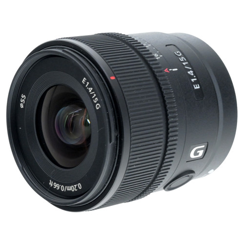 USED SONY E 15MM F1.4 G