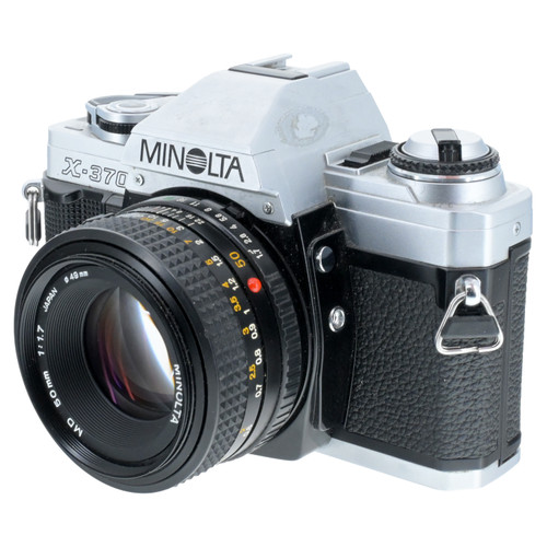 USED MINOLTA X-370 W/50MM F1.7