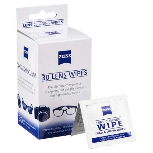 ZEISS LENS WIPES - 30CT/BOX