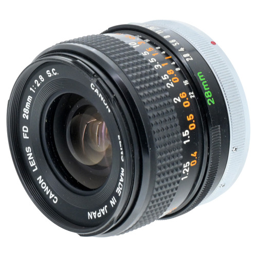 USED CANON FD 28MM F2.8 S.C.