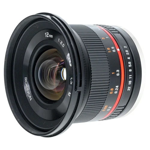 USED ROKINON 12MM F2 (CANON M )