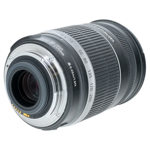 USED CANON EF-S 18-200MM F3.5-5.6 IS