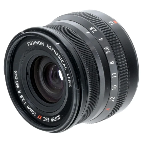 USED FUJIFILM XF 16MM F2.8 R WR (BLACK)