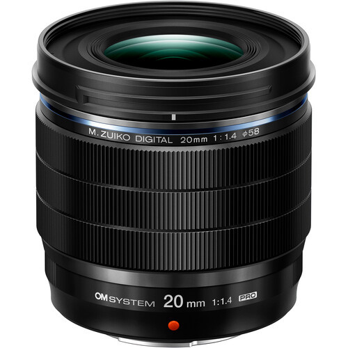 OLYMPUS M.ZUIKO 20MM F/1.4 PRO