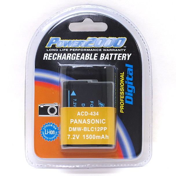 Panasonic DMW-BLC12 Rechargeable Lithium-Ion Battery (7.2V, 1200mAh)