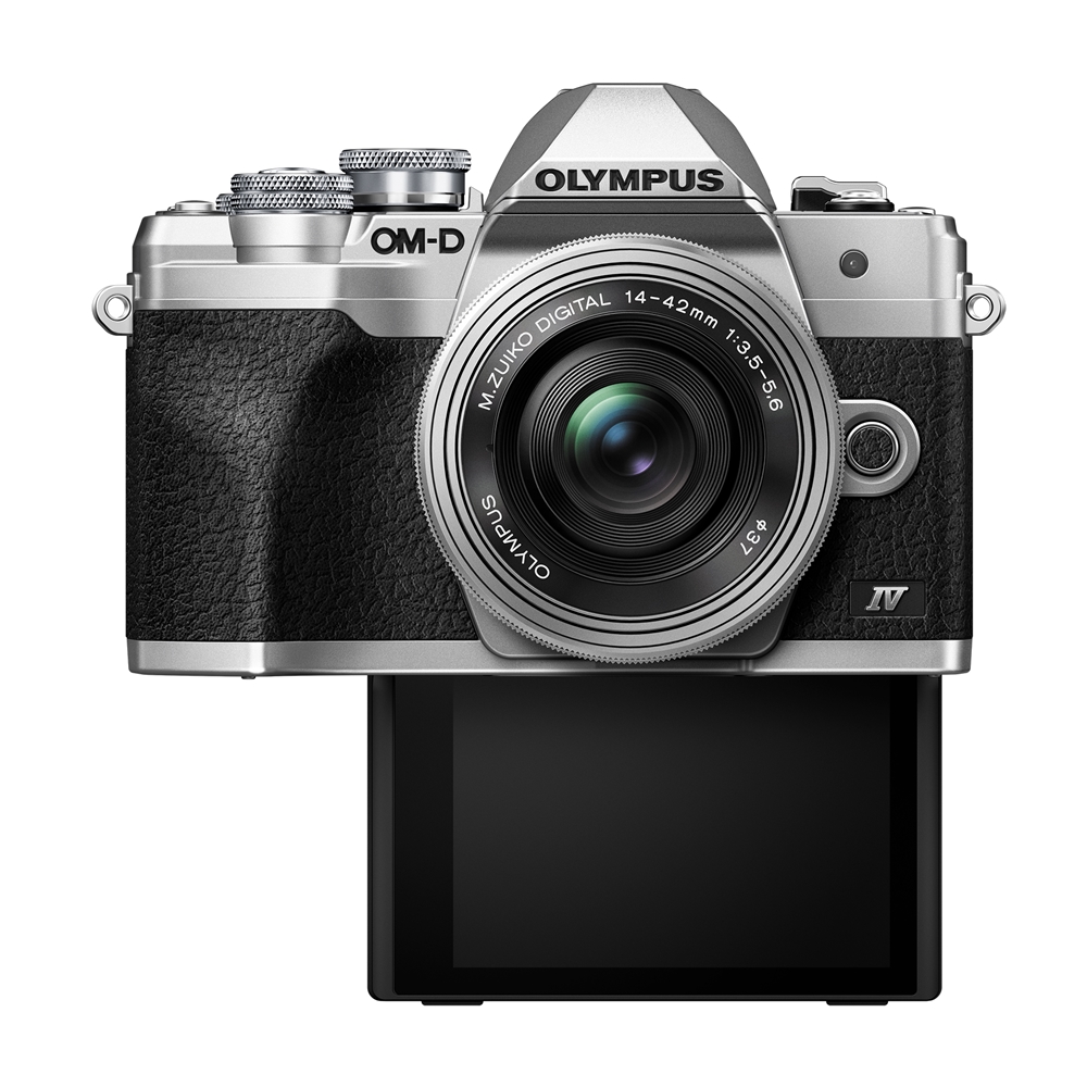 OLYMPUS OM-D E-M10 Mark Ⅳ シルバー　値下げ可 Olympus OM-D E-M10 Mark IV 20.3MP Digital Video Mirrorless Camera